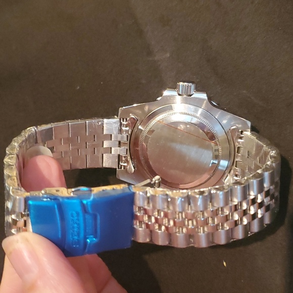 Fully custom built 40mm Seiko Tiffany Blue partial skeleton mod. - Picture 5 of 6